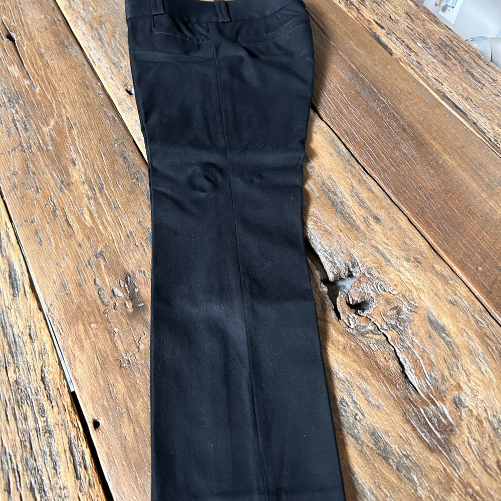 Banana Republic Black Sloan Fit Trousers